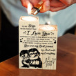 To my wife | To my wife gift | Candle Holder | Anniversary's Gifts