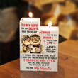 To Wife From Husband | To my wife gift | Candle Holder | Valentine's Gift | Anniversary's Gifts | Birthday's Gift
