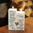 Thank You For The Laughter For All The Fun Candle Holder | For Friend Candle Holder | Tealight Holder | Candlestick Gift Wooden