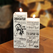 I love you Daughter! To My Daughter from Mom beautifully engraved candle holders! Show her how special she is! Birthday! Wedding! Christmas!