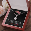 If you live to be 100 Valentine Day Eternal Hope Necklace, Valentine's Day gift for her , Gift for wife , Gift for Valentine