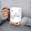 Personalized Pinky Promise Holding Hands Mug, Funny Coffee Mug, Valentine's Day Mug