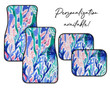 Jet Stream Lilly Inspired Car Mats, Car Accessories