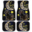Lovely Dachshund Car Floor Mats Custom I Love You To The Moon And Back Car Accessories Meaningful Gifts Idea