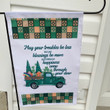 Gnome St Patrick's Day Garden Flag