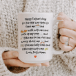 Fathers Day Mug, Gift For Dad From Daughter And Son, Happy Fathers Day To The Guy Who Feed Me Mug