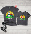 Papa Shirts, Papa's Little Helper, Dad and Baby Matching Shirts, Father and Son/ Daughter, Father's Day Gift