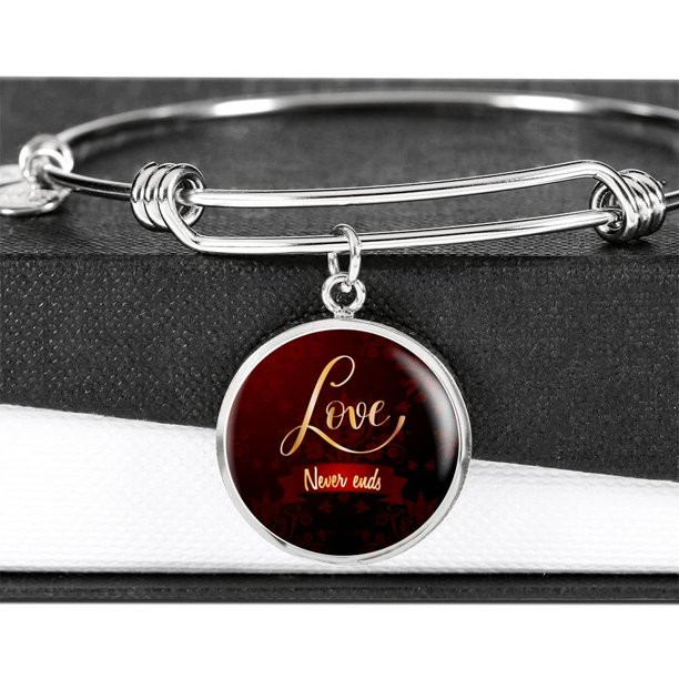 Valentines Day Gif For Her, Love is a Treasure Bracelet