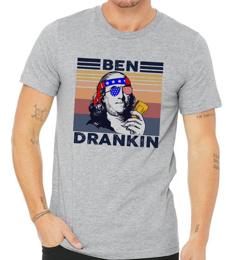 Ben Drankin, Benjamin Franklin, President's Day Shirt