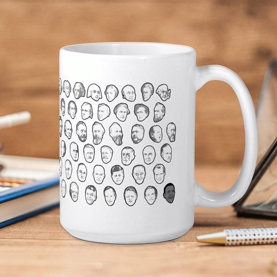 44 Presidents Coffee Mug
