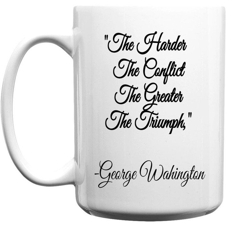 1st U.S. President - George Washington President Mug - Coffee Mug | President Gifts | President Mug | President Day