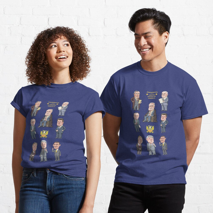 Democratic Presidents of the United States Classic T-Shirt
