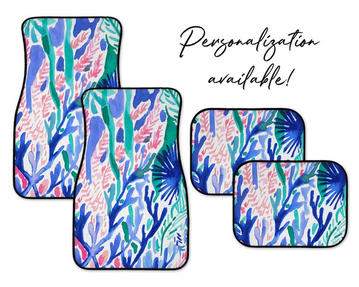 Jet Stream Lilly Inspired Car Mats, Car Accessories
