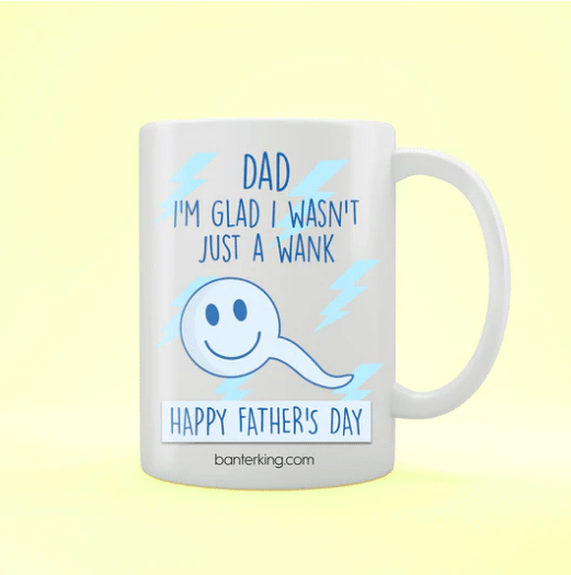 Dad I'm Glad Father's Day Mug