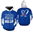 NFL Buffalo Bills Limited Edition All Over Print Hoodie Sweatshirt Zip Hoodie T shirt Unisex Size NEW018013