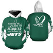 NFL New York Jets Limited Edition All Over Print Hoodie Sweatshirt Zip Hoodie T shirt Unisex Size NEW018011