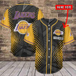 Los Angeles Lakers Personalized Baseball Jersey BG423