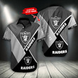 Las Vegas Raiders Personalized Button Shirt BB378