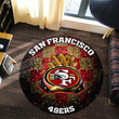 San Francisco 49ers Round Rug 159