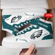 Philadelphia Eagles Personalized High AF1 Sneakers BG11