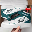 Philadelphia Eagles Personalized High AF1 Sneakers BG11