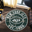 New York Jets Round Rug 180