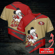 San Francisco 49ers Personalized Baseball Jersey BG426