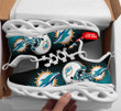 Miami Dolphins Personalized Yezy Running Sneakers SPD463