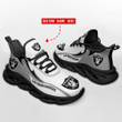 Las Vegas Raiders Personalized Yezy Running Sneakers SPD480