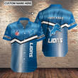 Detroit Lions Personalized Button Shirt BB403
