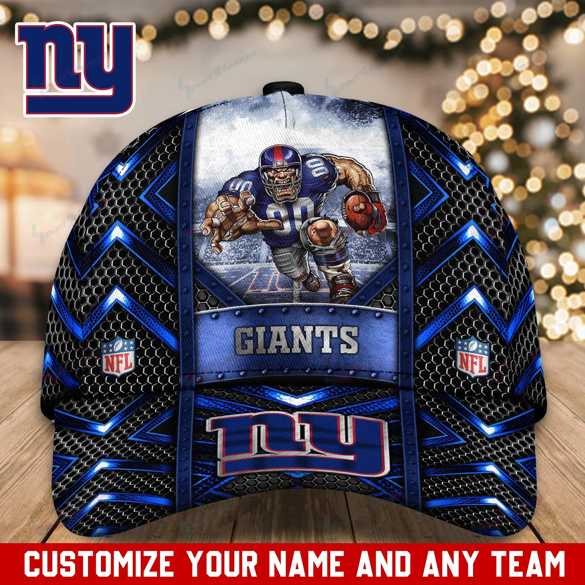 New York Giants Personalized Classic Cap BB263