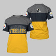 15% OFF Men’s Pittsburgh Steelers T-shirt Extreme 3D