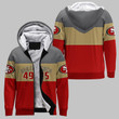 20% OFF San Francisco 49ers Extreme Fleece Jacket 3D