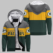 20% OFF Green Bay Packers Extreme Fleece Jacket 3D
