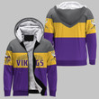 20% OFF Minnesota Vikings Extreme Fleece Jacket 3D
