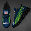 Seattle Seahawks Personalized Yezy Running Sneakers SPD541