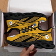 Pittsburgh Steelers Personalized Yezy Running Sneakers SPD539