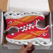 Kansas City Chiefs Personalized Yezy Running Sneakers SPD528