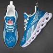 Detroit Lions Personalized Yezy Running Sneakers SPD523