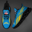 Los Angeles Chargers Personalized Yezy Running Sneakers SPD530