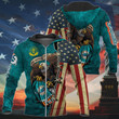 20% OFF One Nation Under God Miami Dolphins Hoodie Full Zip Hoodies