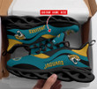 Jacksonville Jaguars Personalized Yezy Running Sneakers SPD553