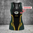 Green Bay Packers Personalized Leggings And Tank Top BG96