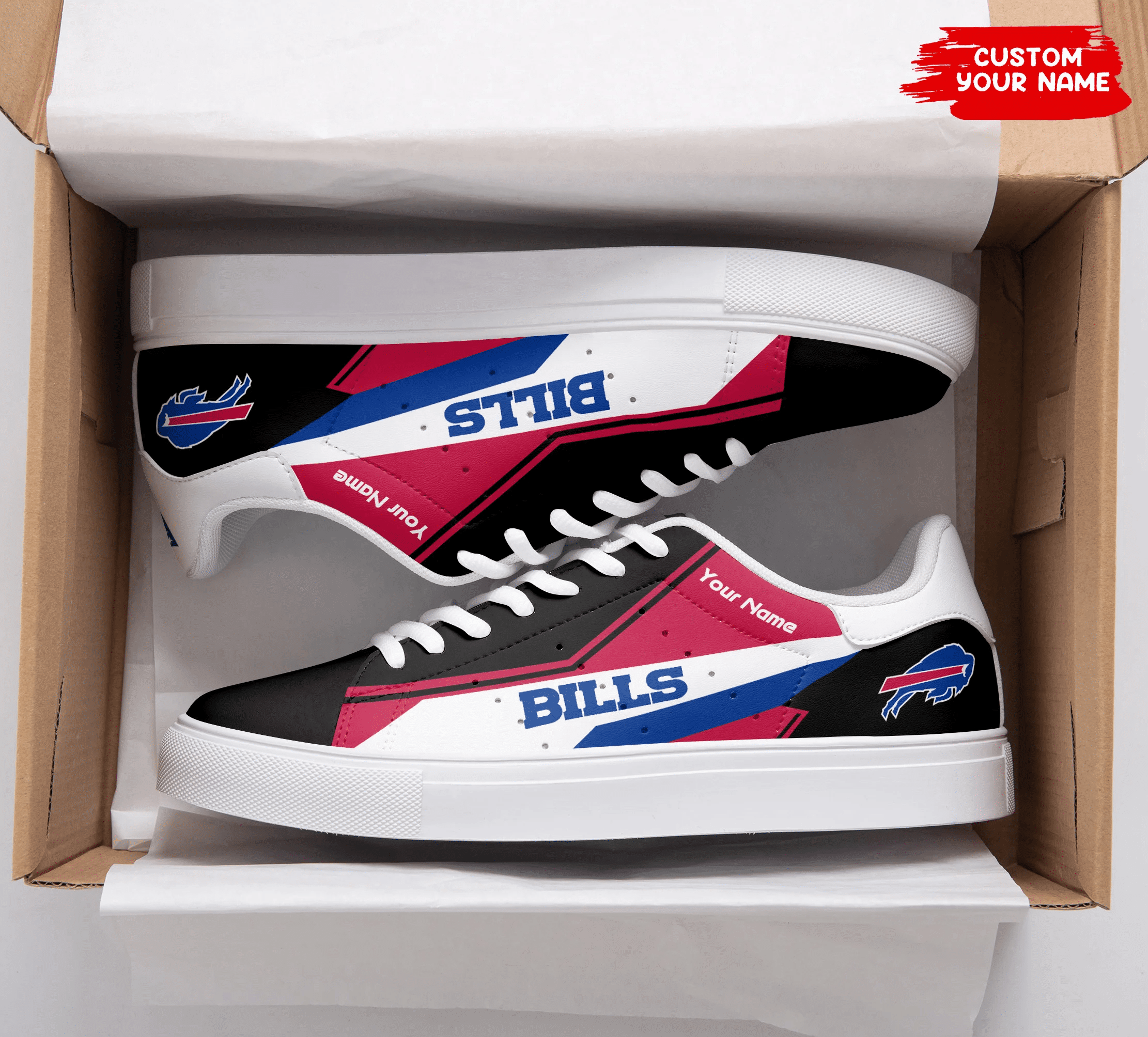 Buffalo Bills Personalized SS Custom Sneakers BG251