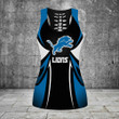 Detroit Lions Personalized Leggings And Tank Top BG103