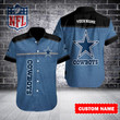 Dallas Cowboys Personalized Button Shirt BB500