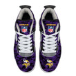Minnesota Vikings Camo Personalized AJ4 Sneaker BG75