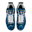 Los Angeles Chargers Camo Personalized AJ4 Sneaker BG67