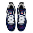 New York Giants Camo Personalized AJ4 Sneaker BG72