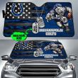 Indianapolis Colts Personalized Auto Sun Shade BG44